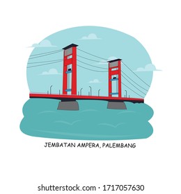 Detail Vector Jembatan Ampera Nomer 11