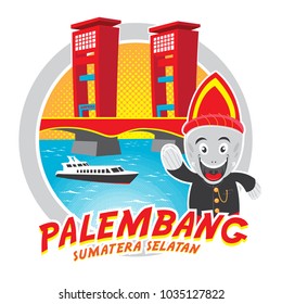 Detail Vector Jembatan Ampera Nomer 17