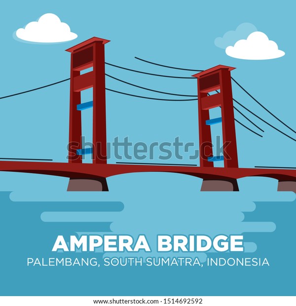 Detail Vector Jembatan Ampera Nomer 20