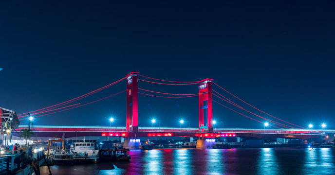 Detail Vector Jembatan Ampera Nomer 33