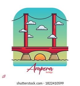 Detail Vector Jembatan Ampera Nomer 41