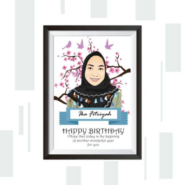 Detail Vector Kado Ulang Tahun Nomer 2