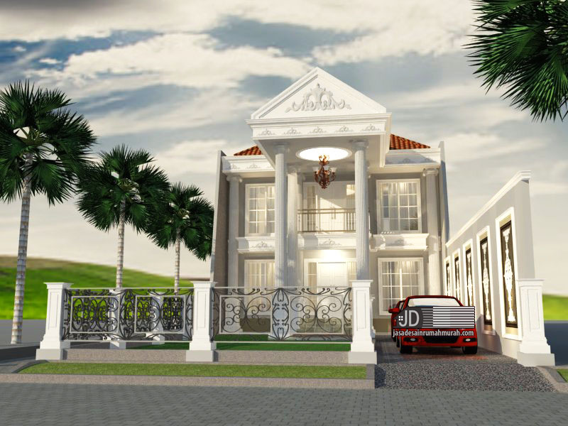 Detail Rumah Desain Eropa Nomer 54