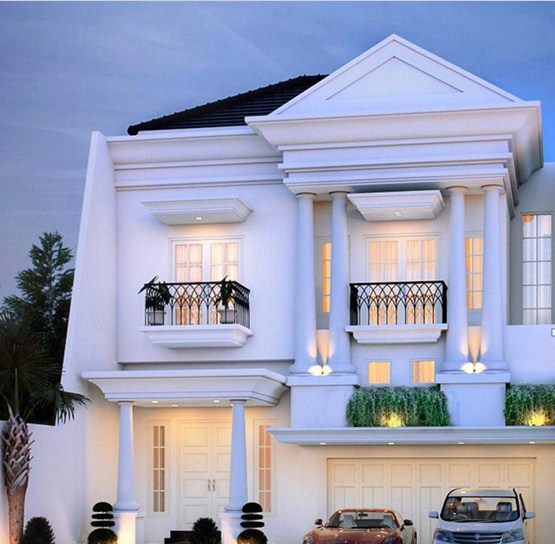 Detail Rumah Desain Klasik Nomer 46