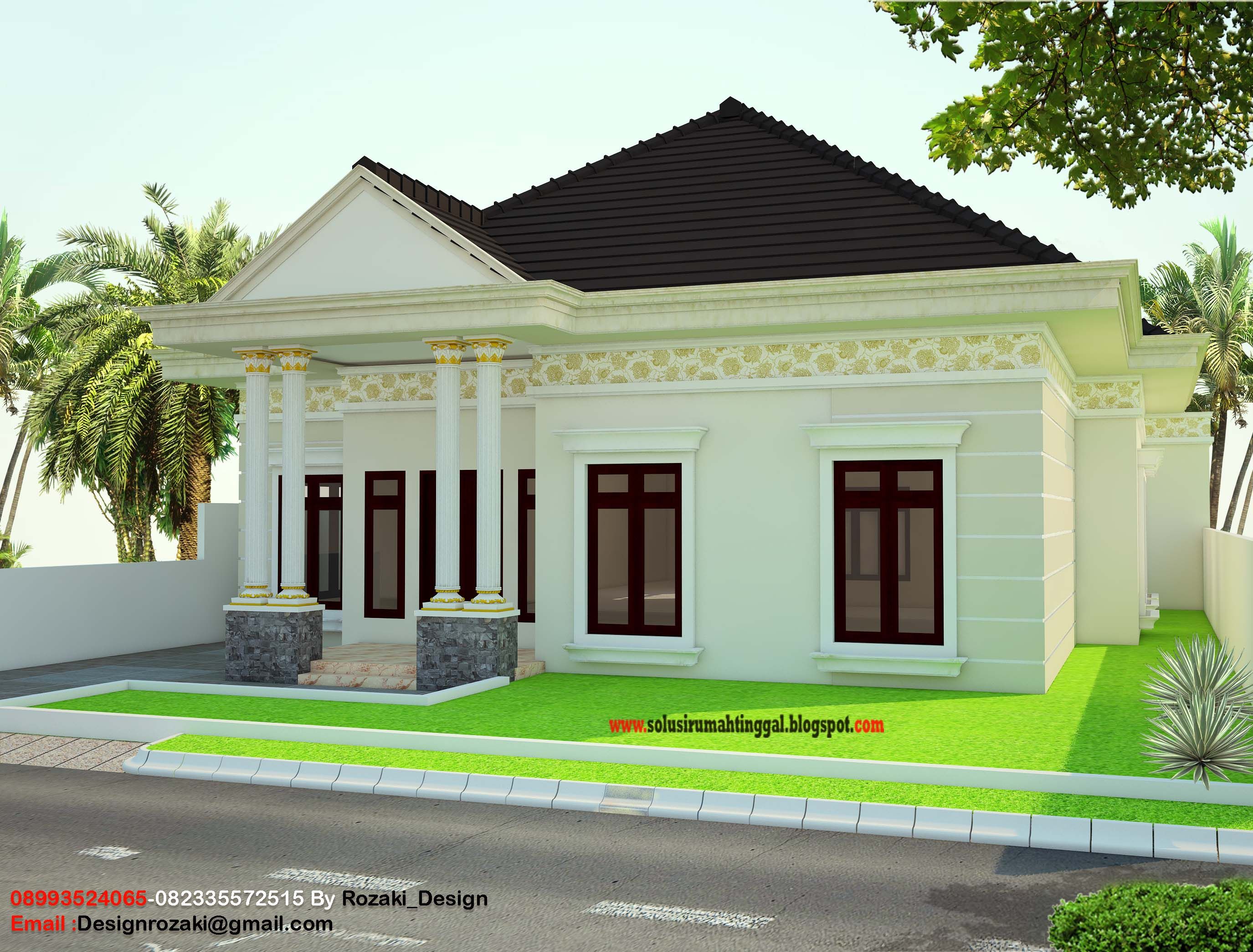 Detail Rumah Desain Klasik Nomer 56