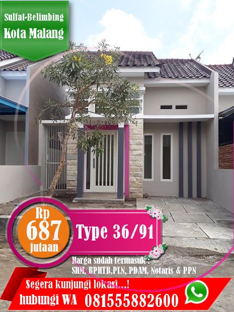 Detail Rumah Di Jual Di Malang Nomer 52