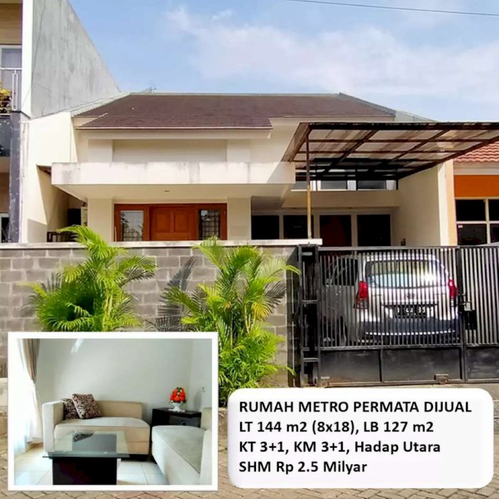 Detail Rumah Di Metro Permata Nomer 36