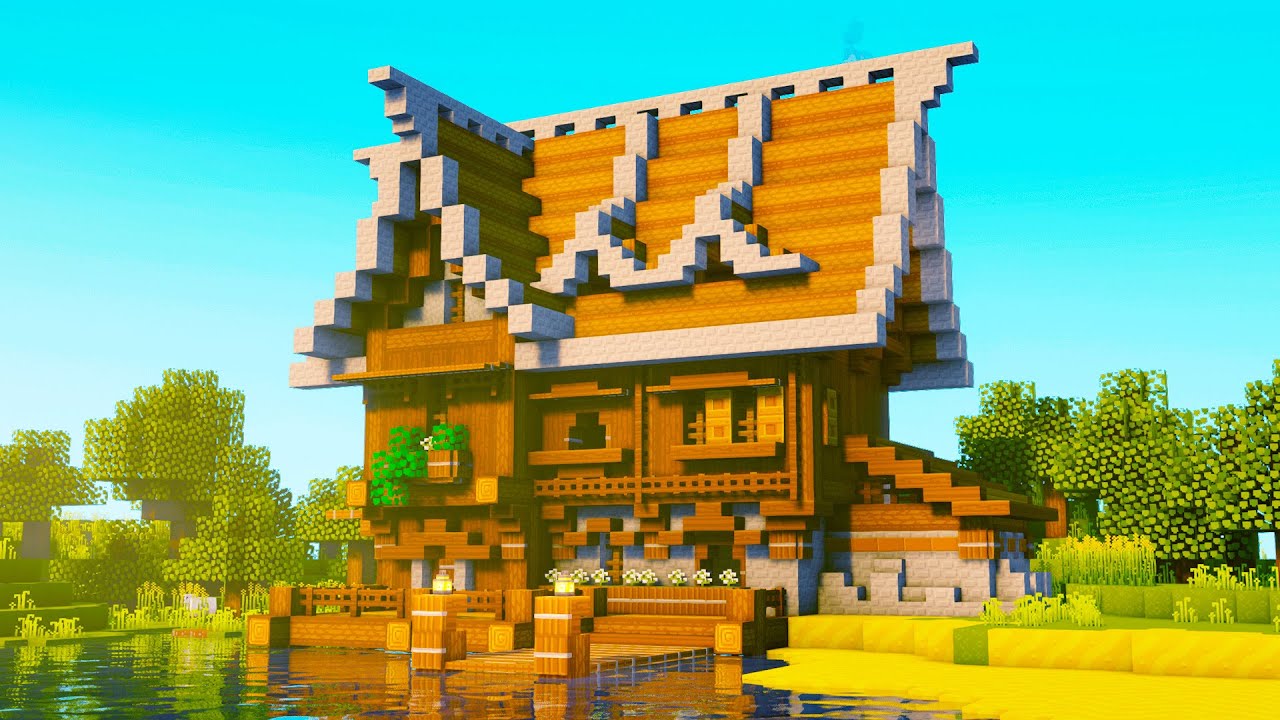 Detail Rumah Di Minecraft Nomer 11