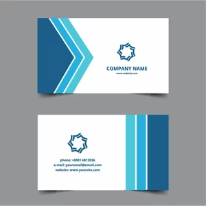 Detail Vector Kartu Nama Nomer 14