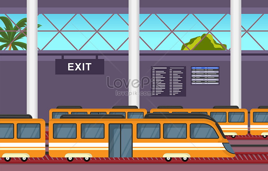 Detail Vector Kereta Api Nomer 50
