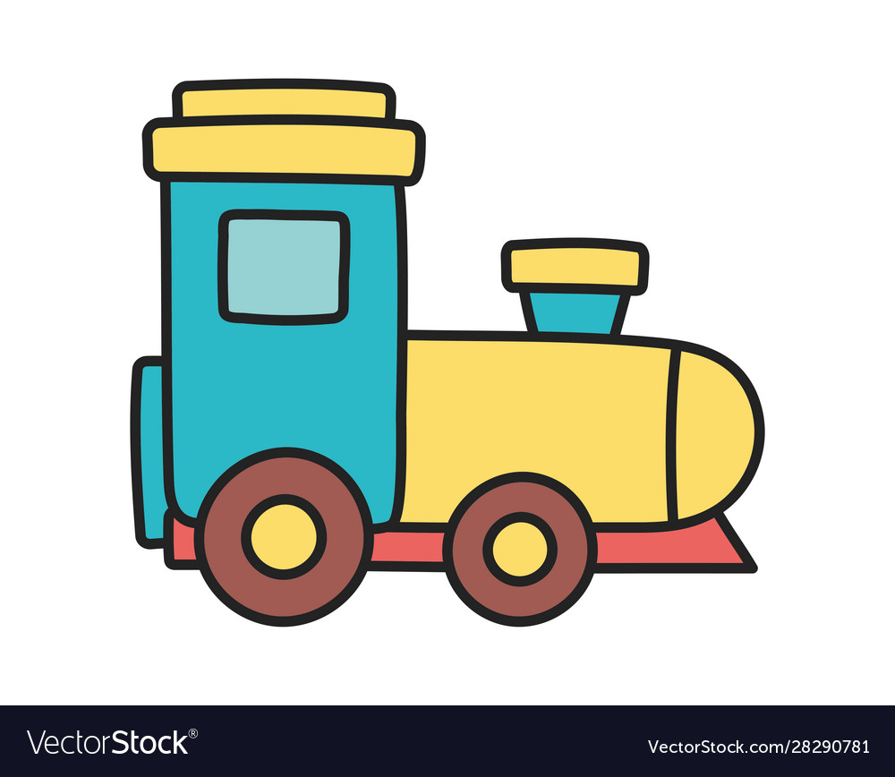 Detail Vector Kereta Api Nomer 53
