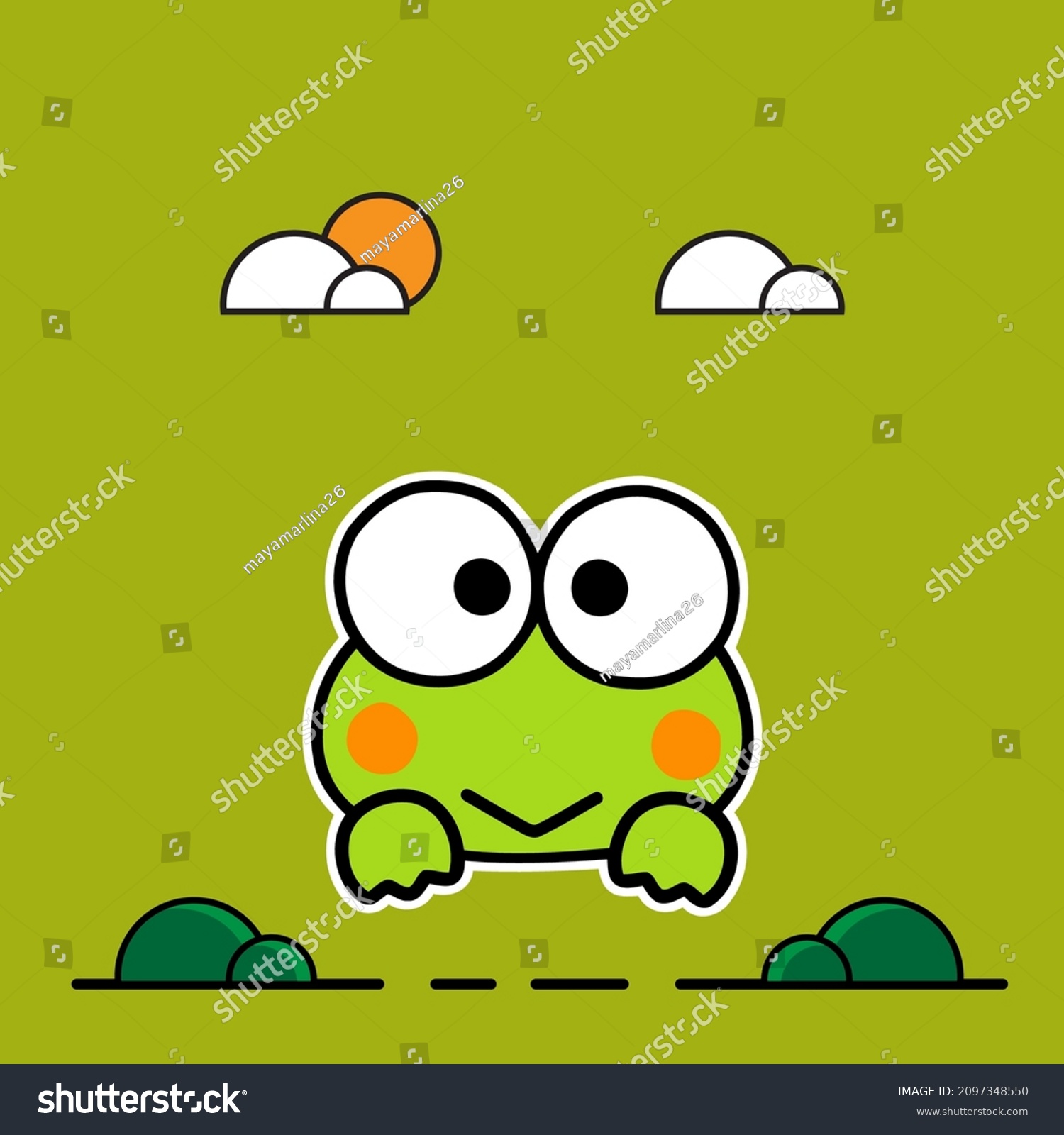 Detail Vector Keroppi Nomer 48