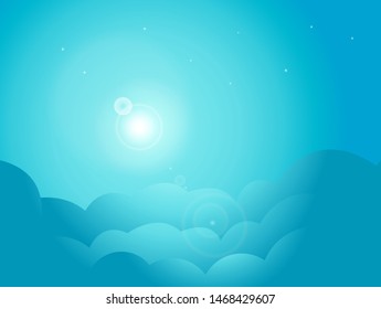 Detail Vector Langit Malam Nomer 33