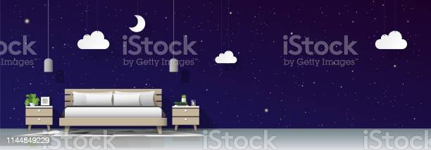 Detail Vector Langit Malam Nomer 44