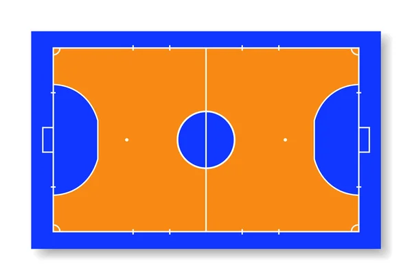 Detail Vector Lapangan Futsal Nomer 10