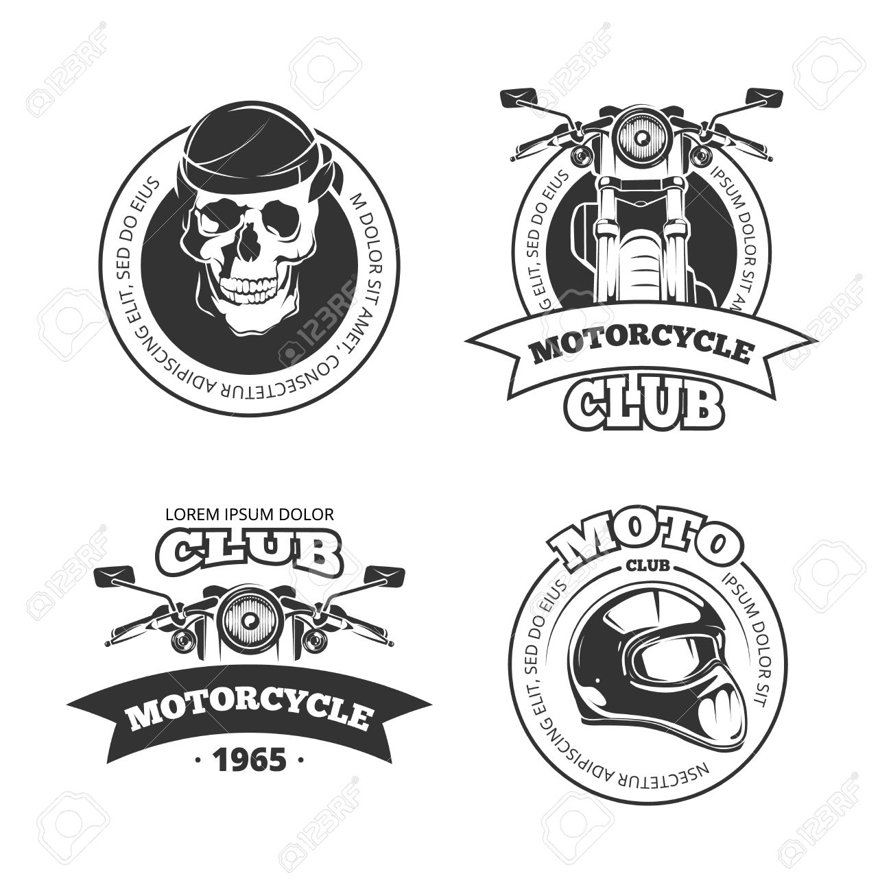 Detail Vector Logo Club Motor Nomer 27