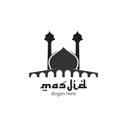 Detail Vector Logo Masjid Nomer 14