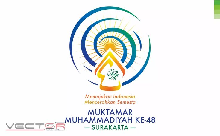 Detail Vector Logo Muhammadiyah Nomer 51