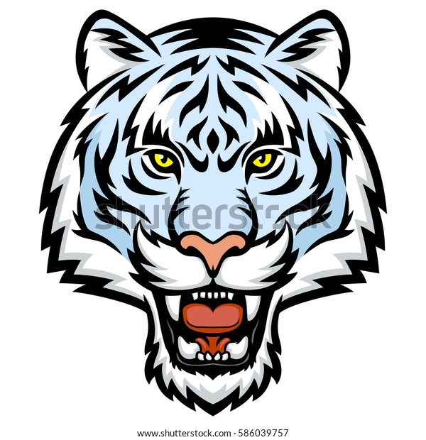 Detail Vector Macan Putih Nomer 25