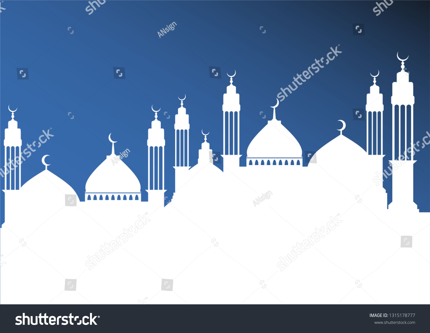 Detail Vector Masjid Ramadhan Nomer 21