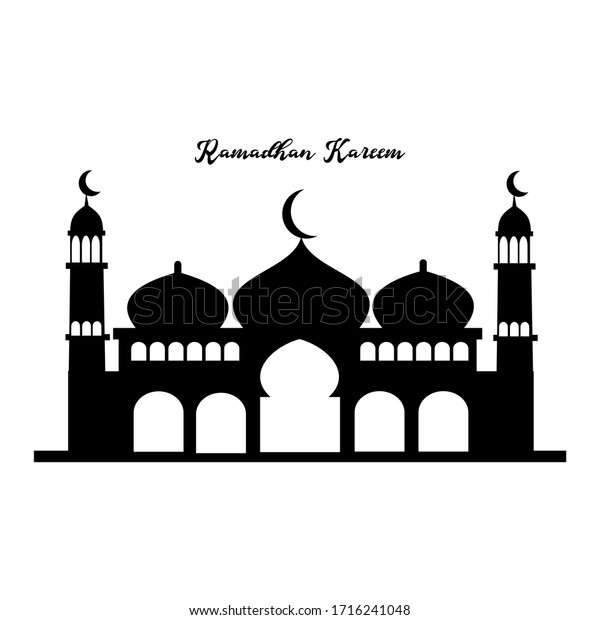 Detail Vector Masjid Ramadhan Nomer 30