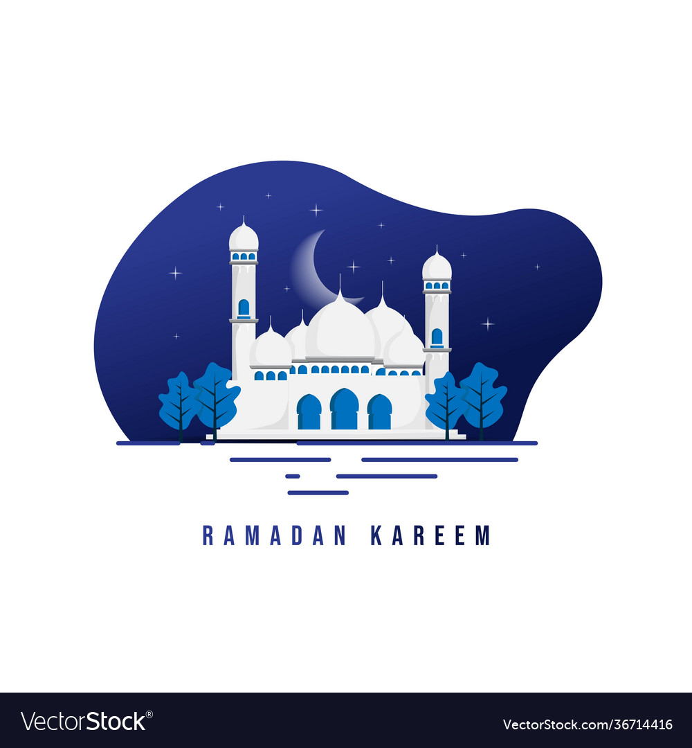 Detail Vector Masjid Ramadhan Nomer 34