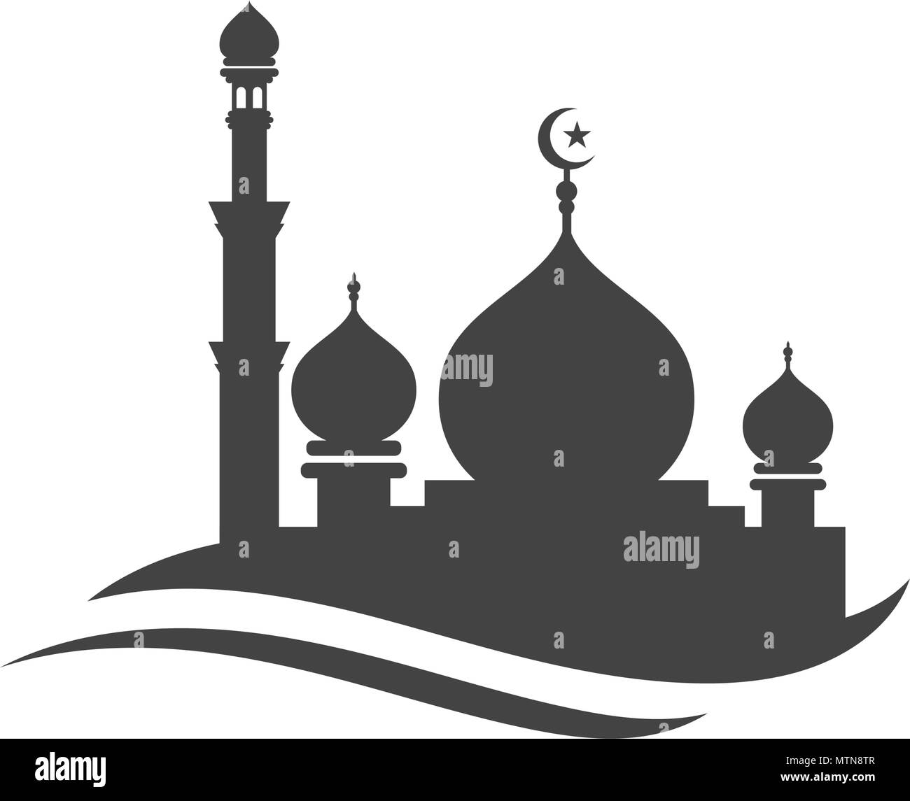 Detail Vector Menara Masjid Nomer 21