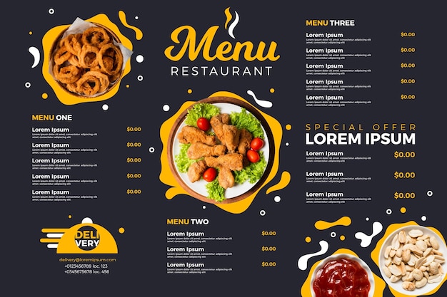 Detail Vector Menu Makanan Nomer 6