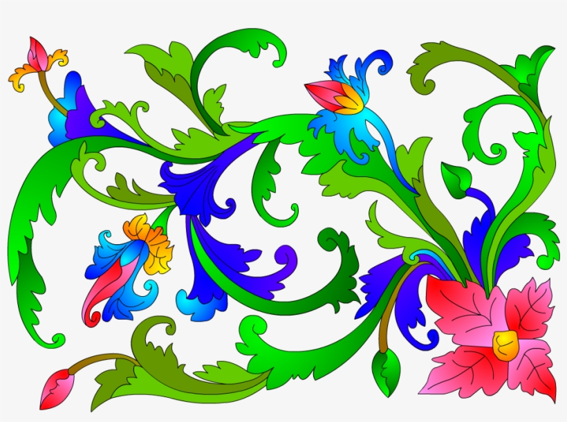 Detail Vector Motif Bunga Nomer 33