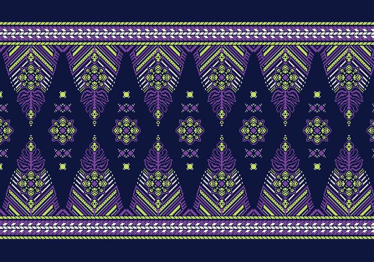 Detail Vector Motif Melayu Nomer 37