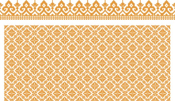 Detail Vector Motif Melayu Nomer 53