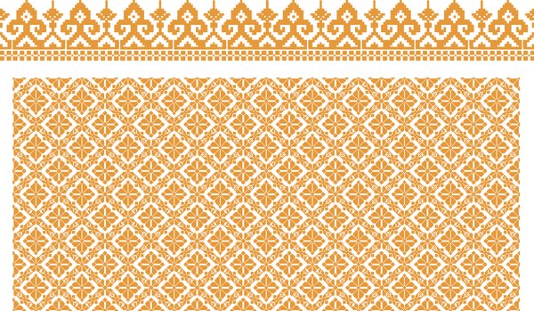 Detail Vector Motif Melayu Nomer 53