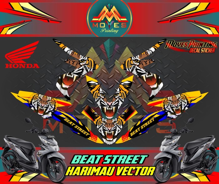 Detail Vector Motor Beat Nomer 38