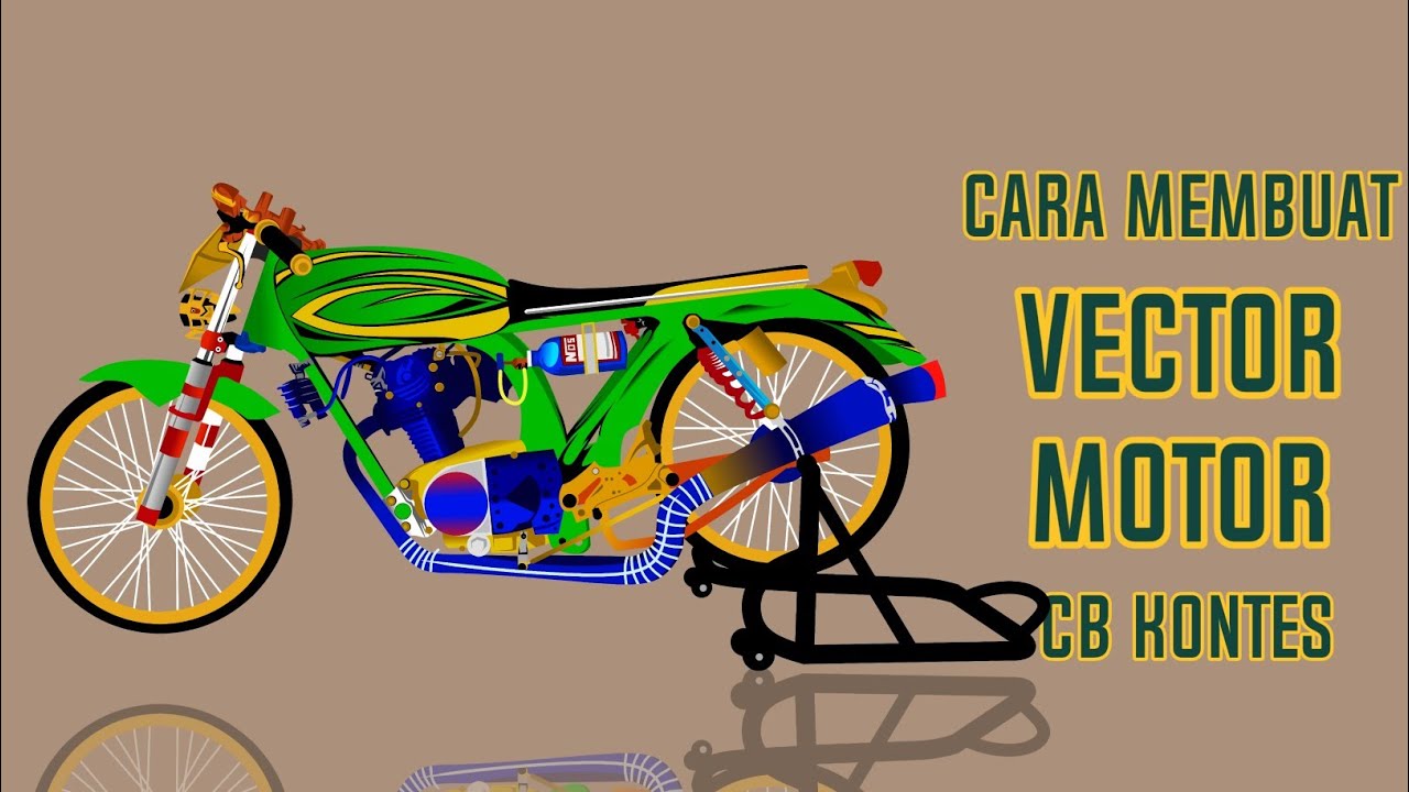 Detail Vector Motor Cb Nomer 41