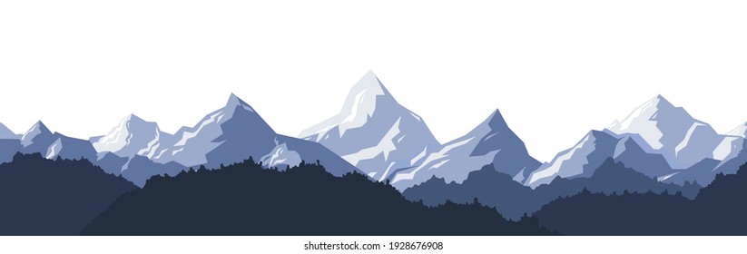 Detail Vector Mountain Png Nomer 3