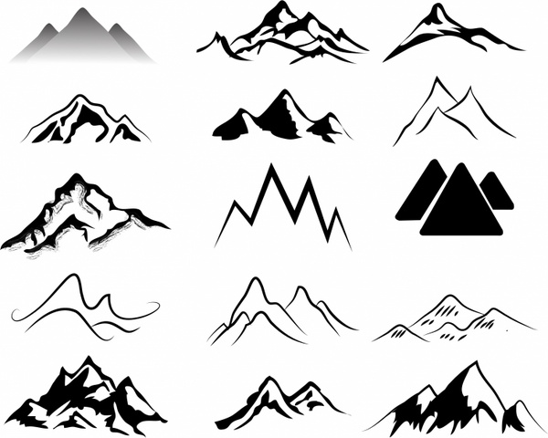 Detail Vector Mountain Png Nomer 26