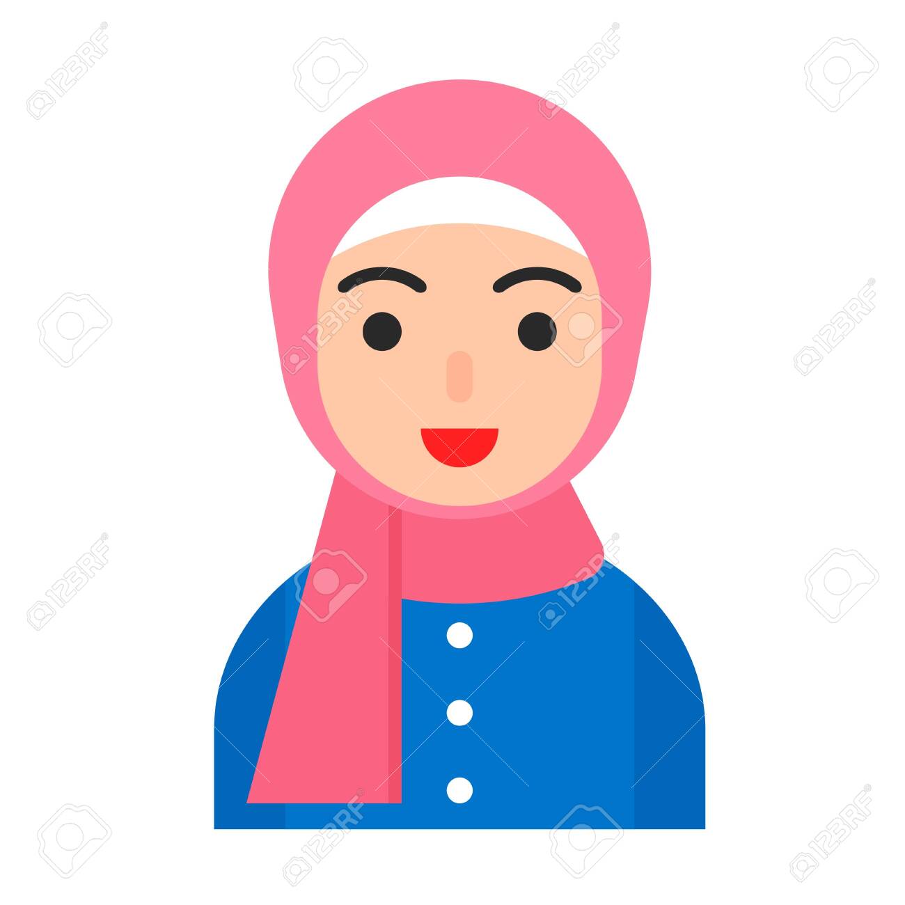 Detail Vector Muslim Nomer 26