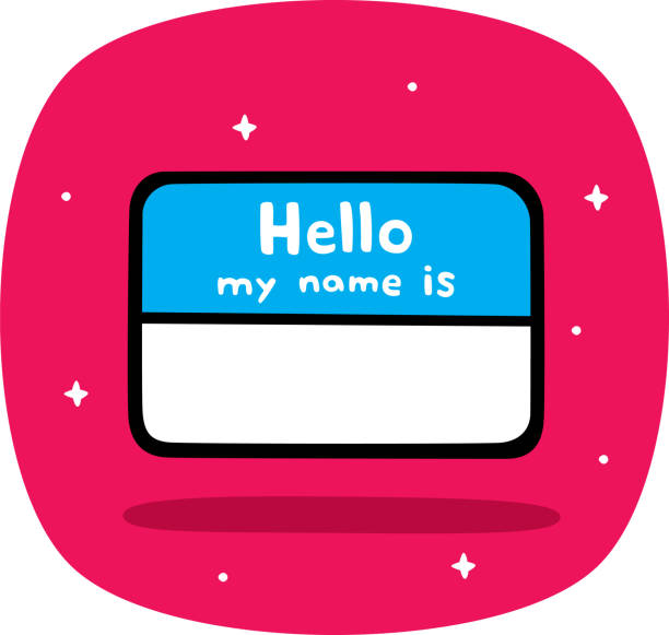 Detail Vector Name Tag Nomer 27