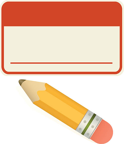 Detail Vector Name Tag Nomer 30