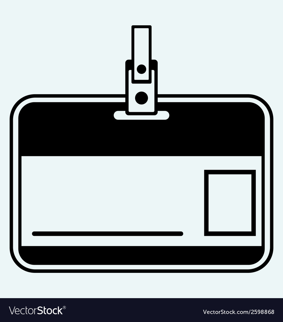 Detail Vector Name Tag Nomer 9