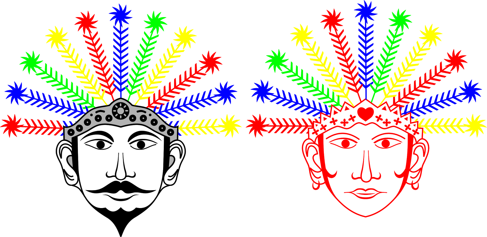 Detail Vector Ondel Ondel Nomer 13