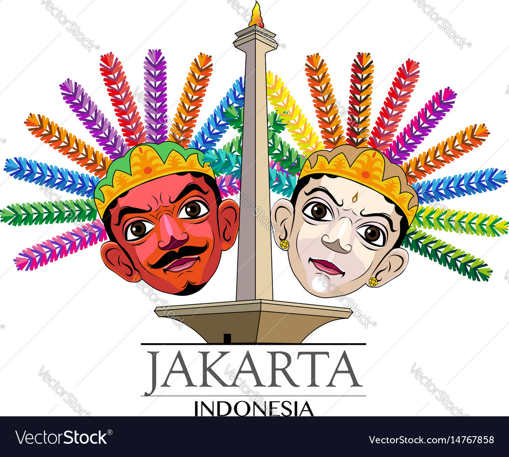 Detail Vector Ondel Ondel Nomer 16