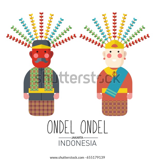 Detail Vector Ondel Ondel Nomer 22