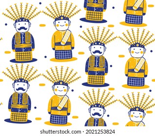 Detail Vector Ondel Ondel Nomer 41