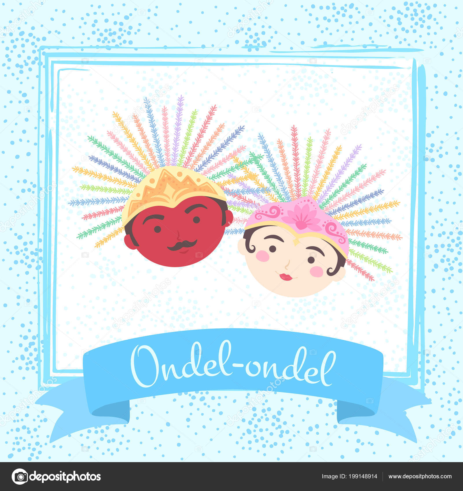 Detail Vector Ondel Ondel Nomer 47