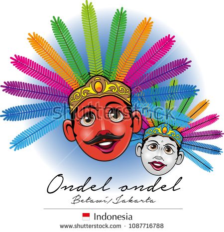Detail Vector Ondel Ondel Nomer 51