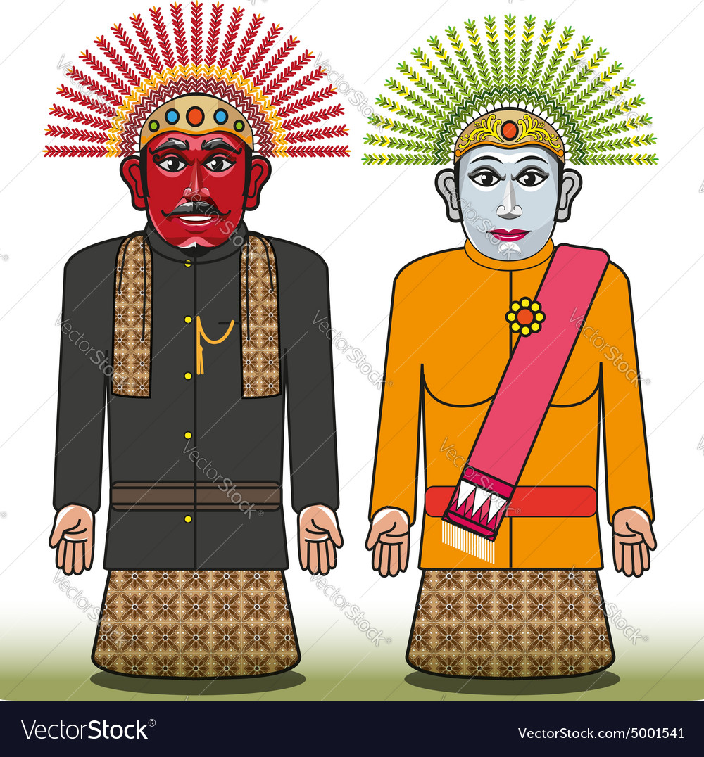 Detail Vector Ondel Ondel Nomer 7