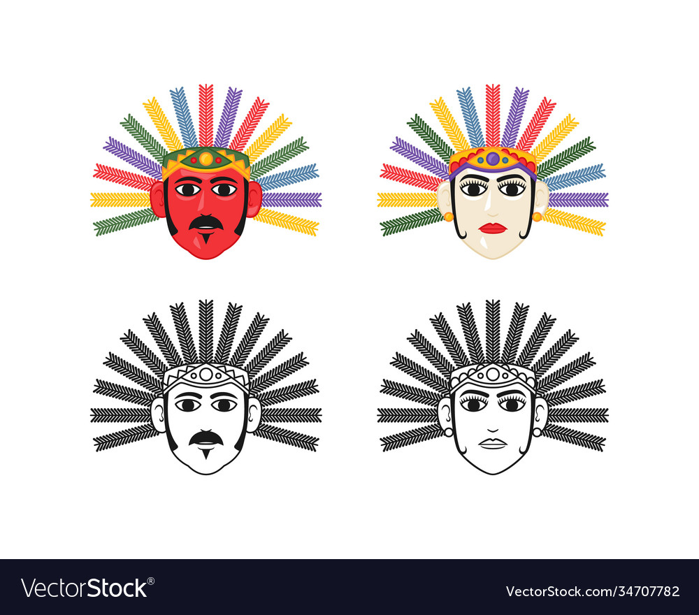 Detail Vector Ondel Ondel Nomer 9
