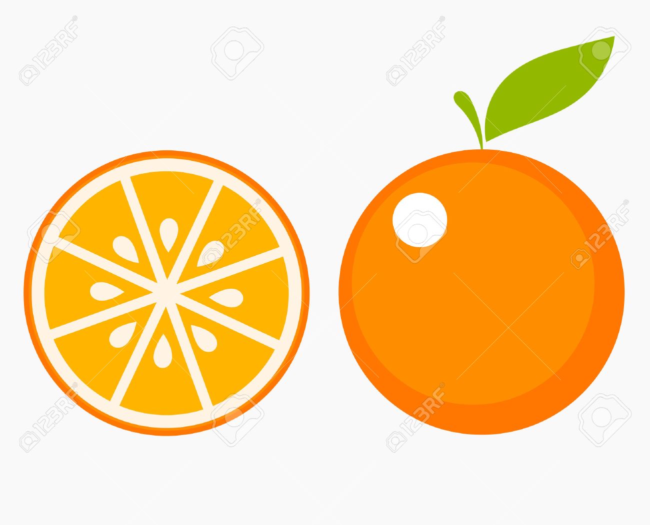 Detail Vector Orange Nomer 14