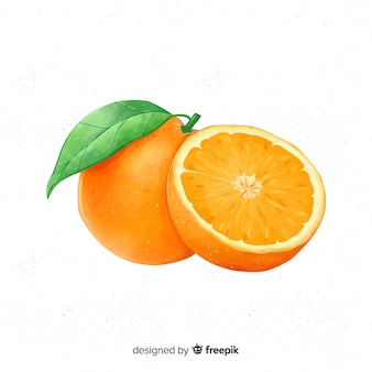 Detail Vector Orange Nomer 27